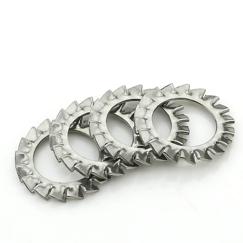 304 η ƿ ܺ Ƽ  ͼ  ͼ M14/304 Stainless Steel Outer Multi Tooth Washer Stop Washer M14